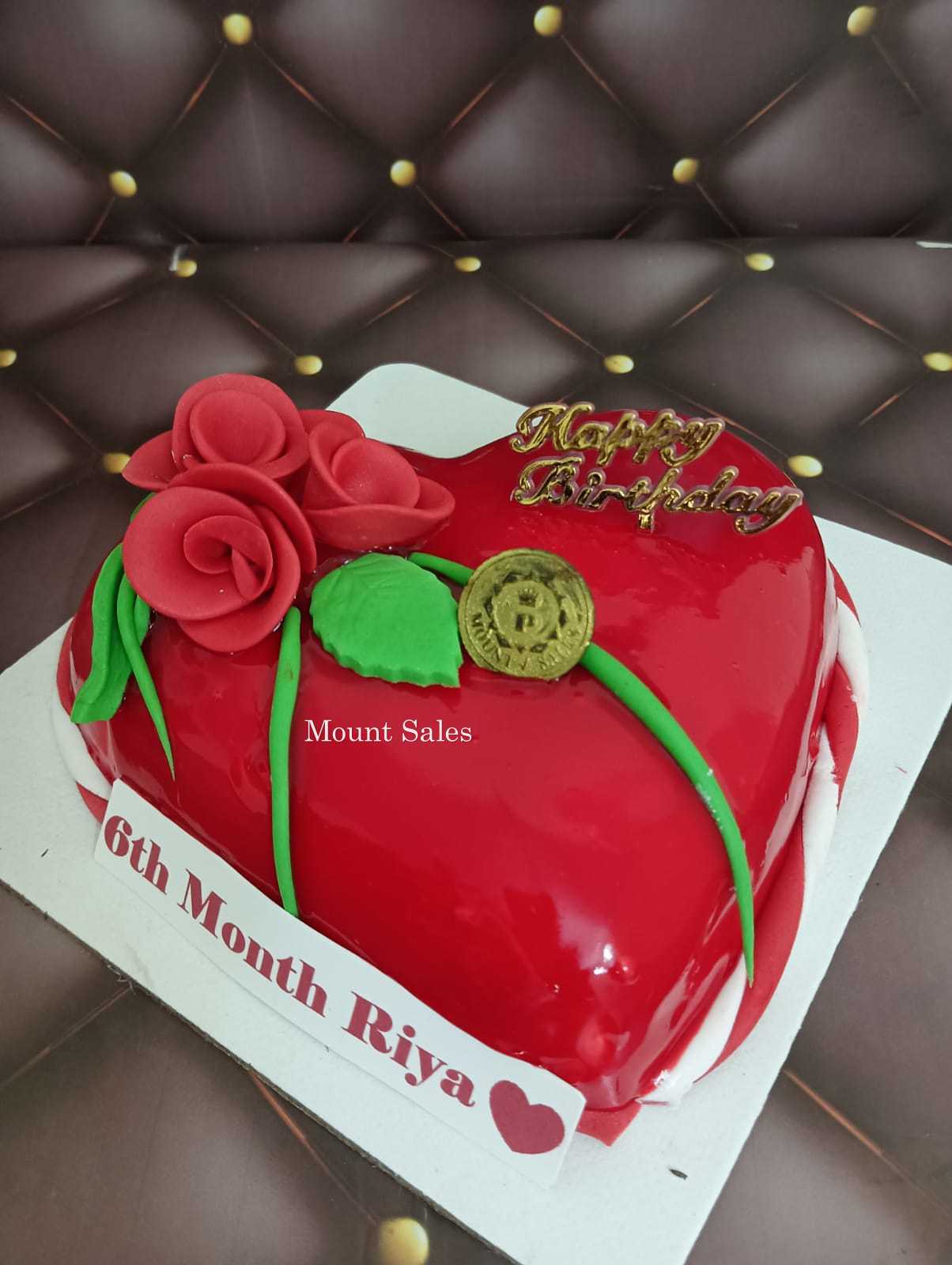 Premium RED N White Velvet Cake